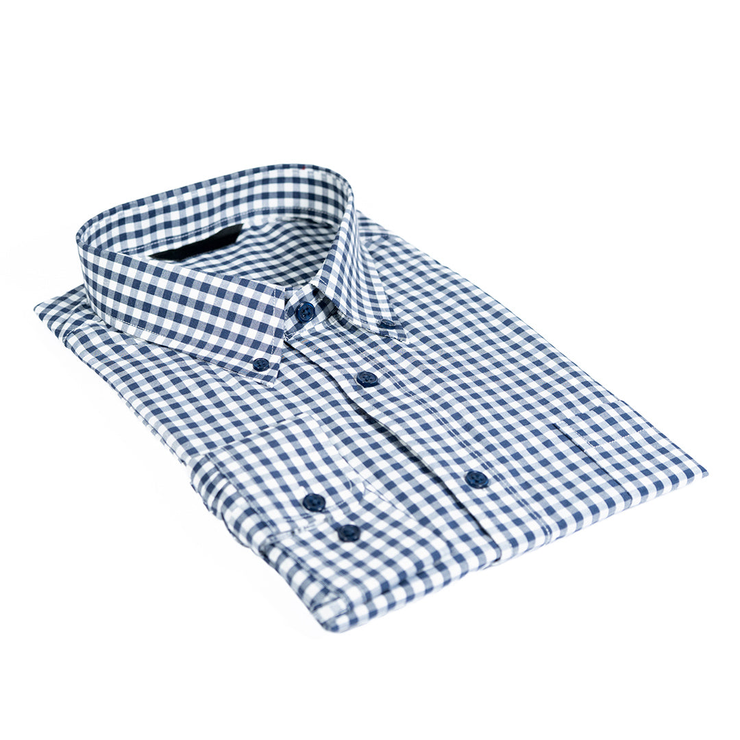 CAMISA DE HUASO CUADRILLE AZUL