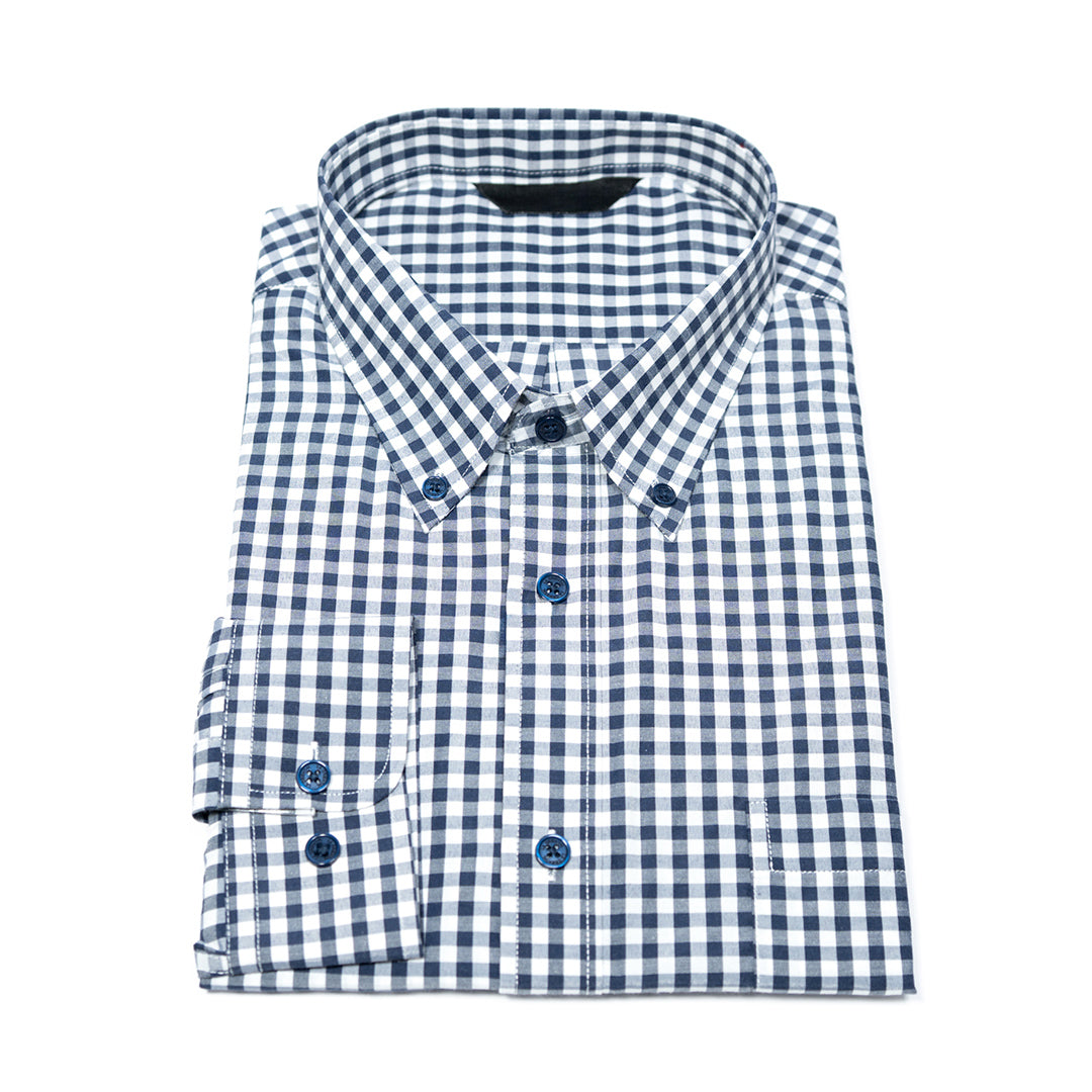 CAMISA DE HUASO CUADRILLE AZUL