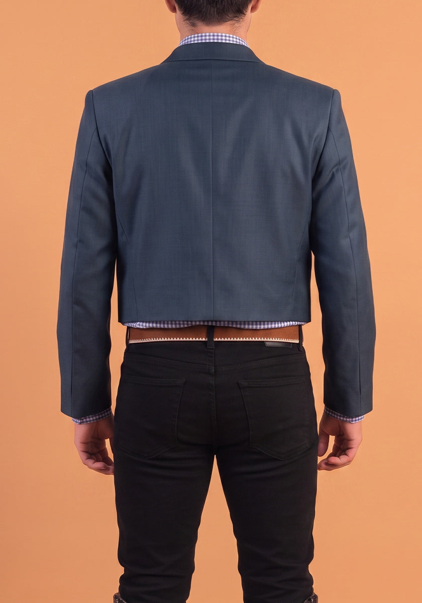 CHAQUETA HUASO AZUL CORCEL