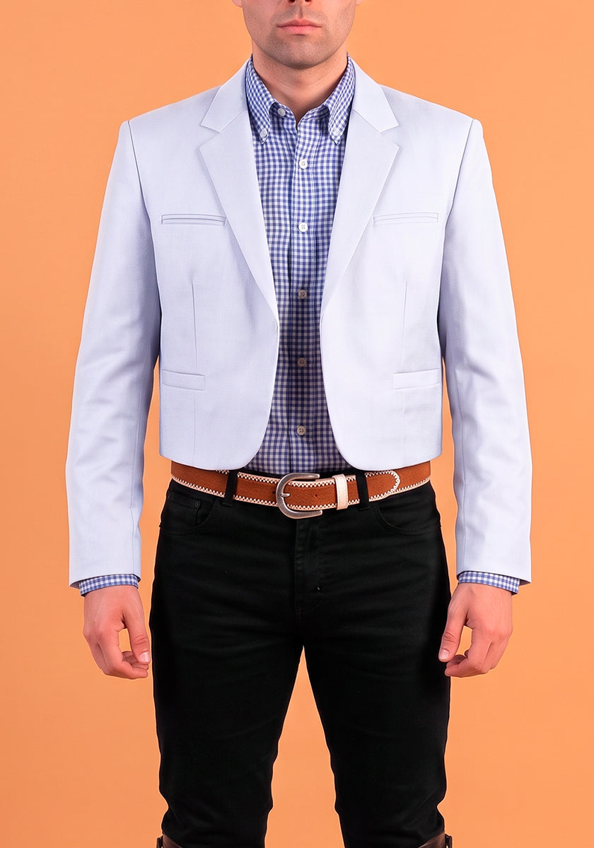 CHAQUETA HUASO BLANCO CORCEL