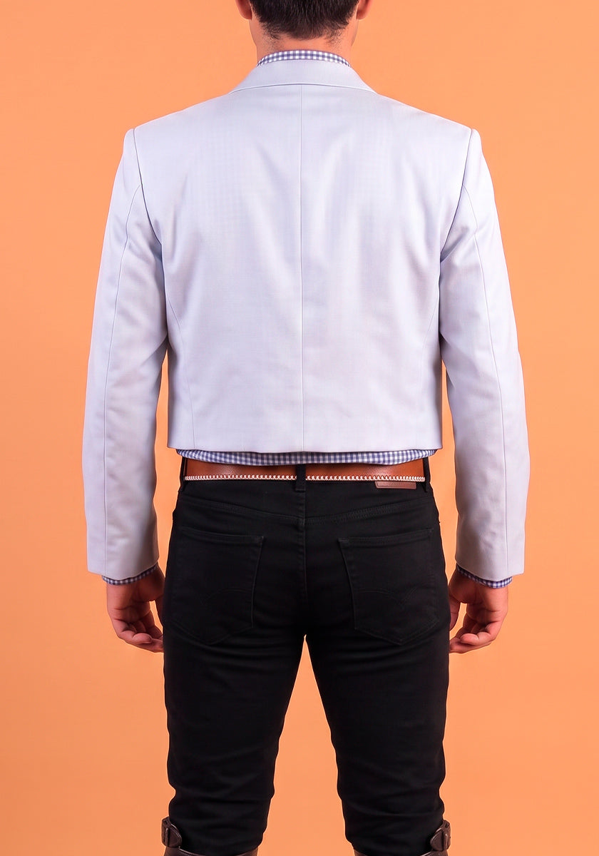 CHAQUETA HUASO BLANCO CORCEL