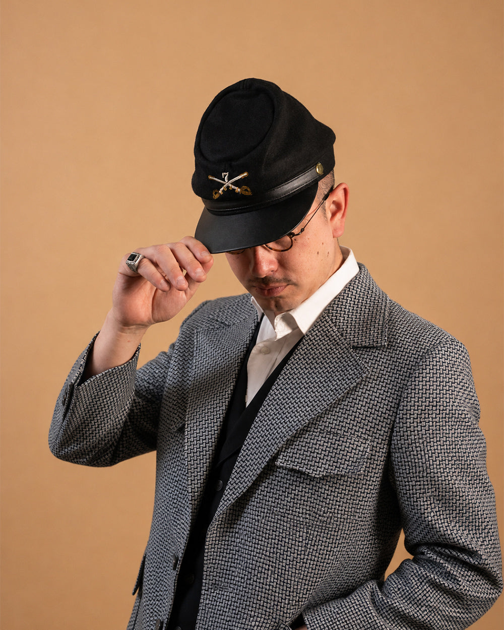 GORRO KEPI LANA
