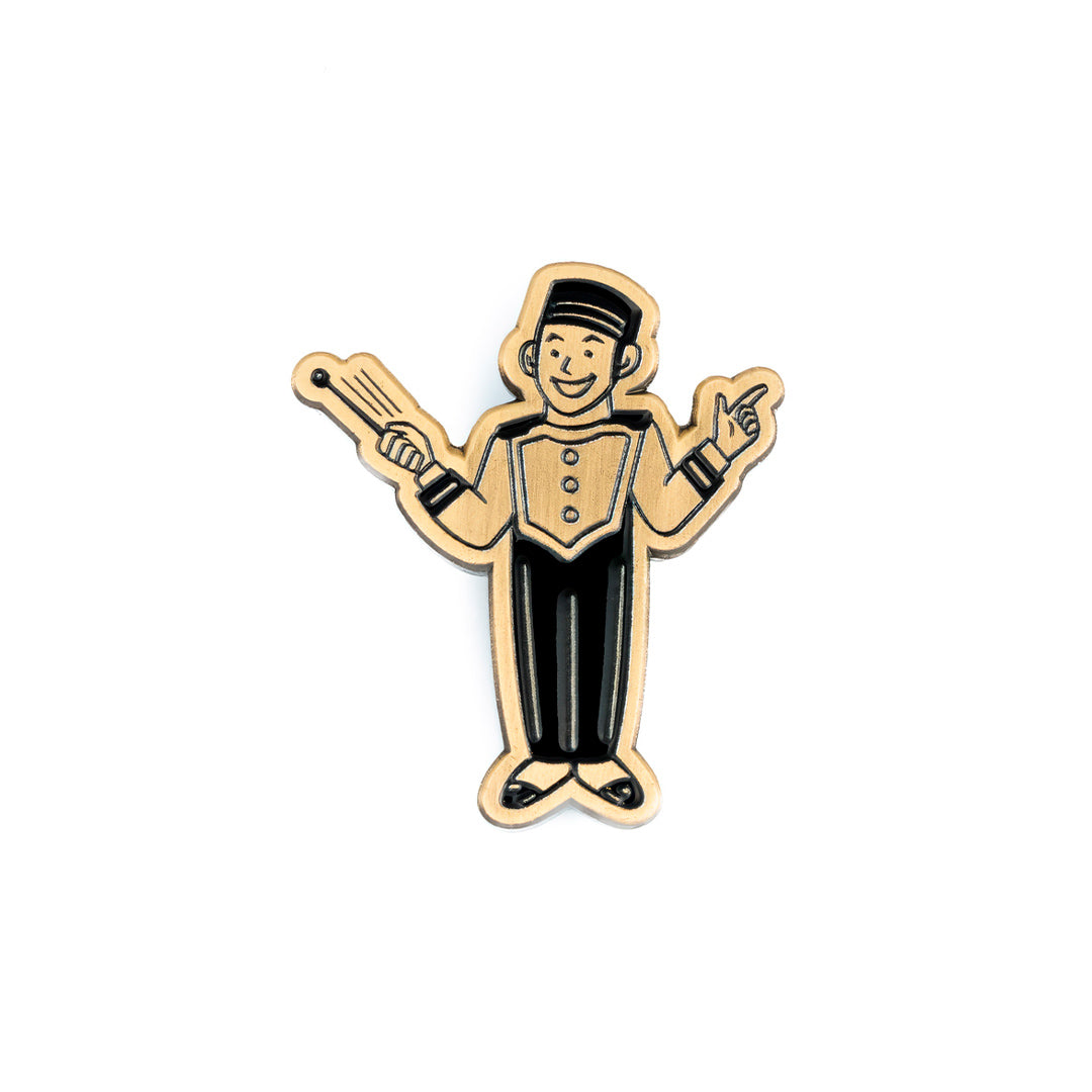 Pin Monito Bronce