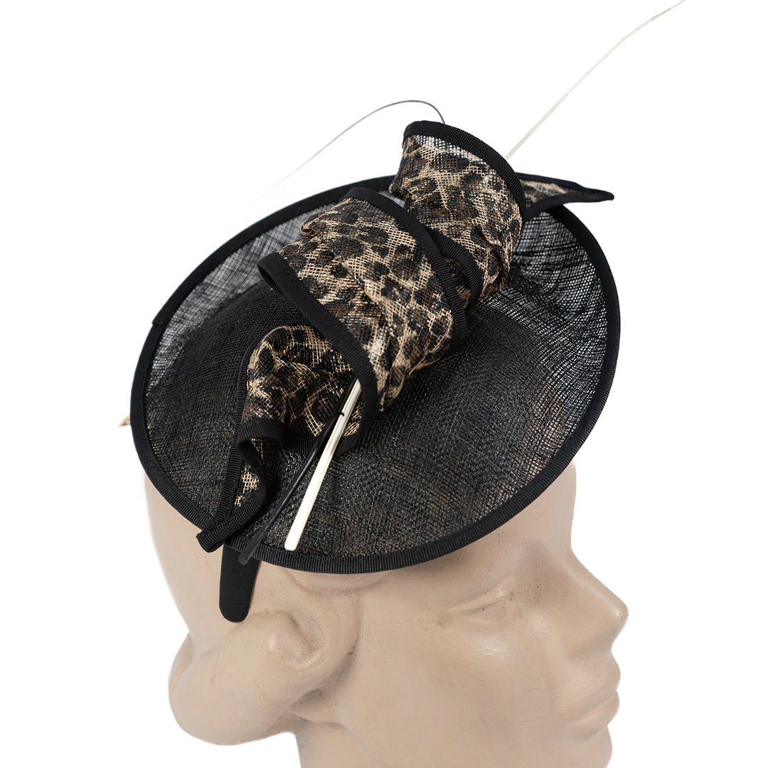 TOCADO ANIMAL PRINT