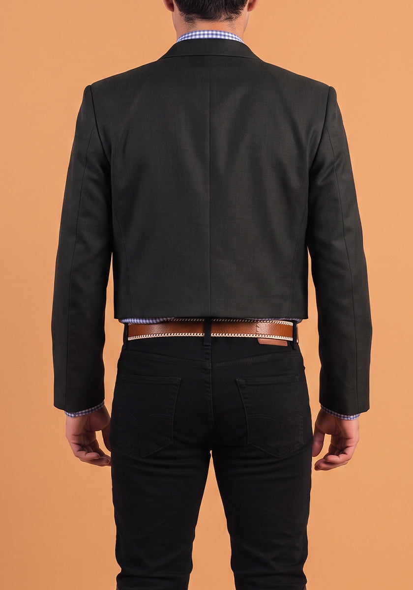 CHAQUETA HUASO NEGRO CORCEL