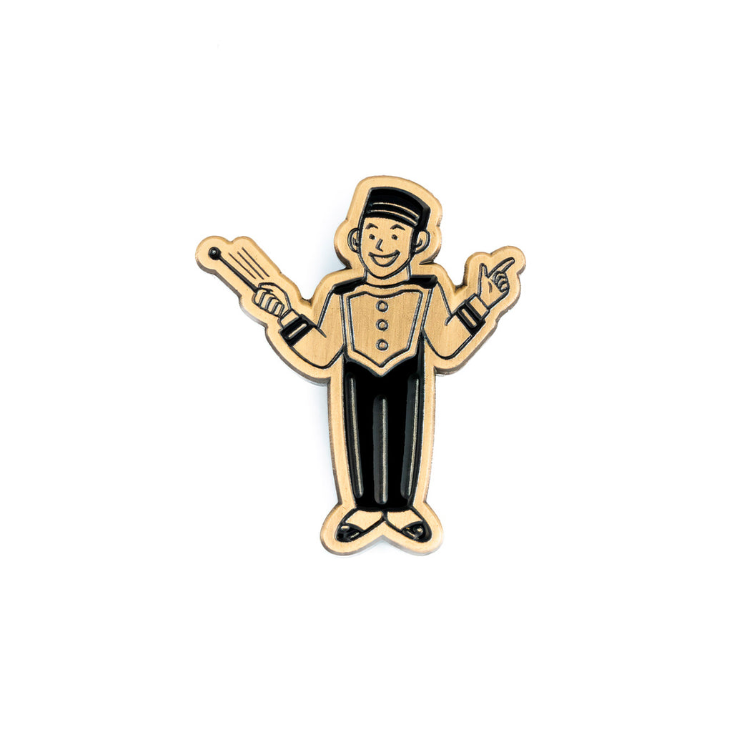 Pin Monito Bronce