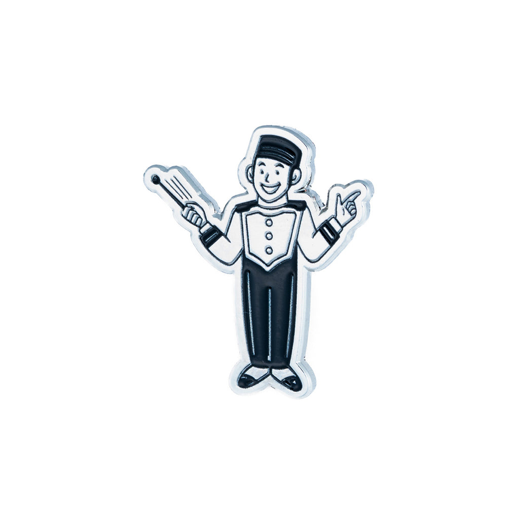 Pin Monito Plata