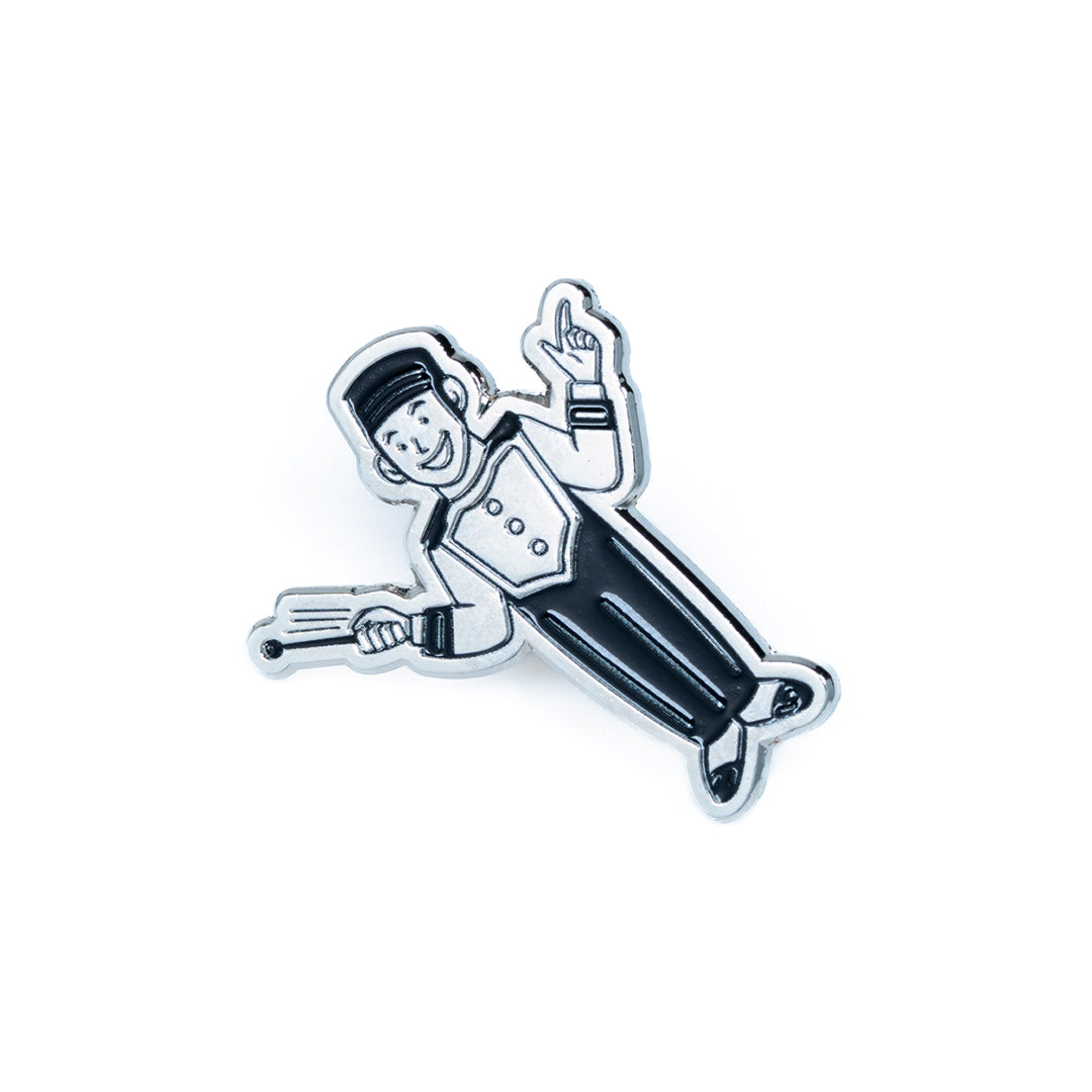 Pin Monito Plata