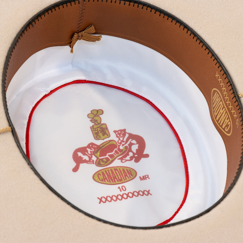 SOMBRERO DE HUASO CANADIAN 100% PELO DE CONEJO