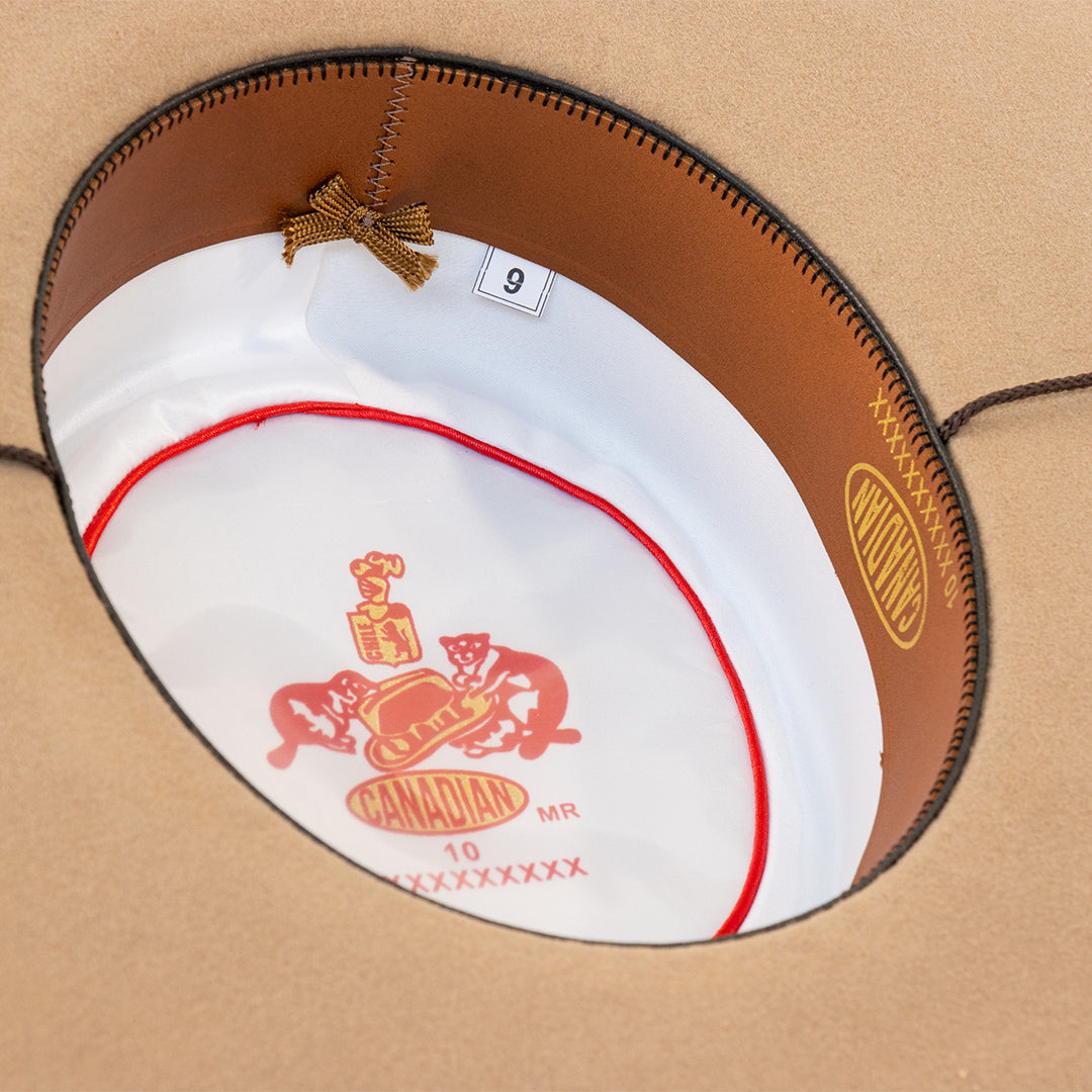 SOMBRERO DE HUASO CANADIAN 100% PELO DE CONEJO