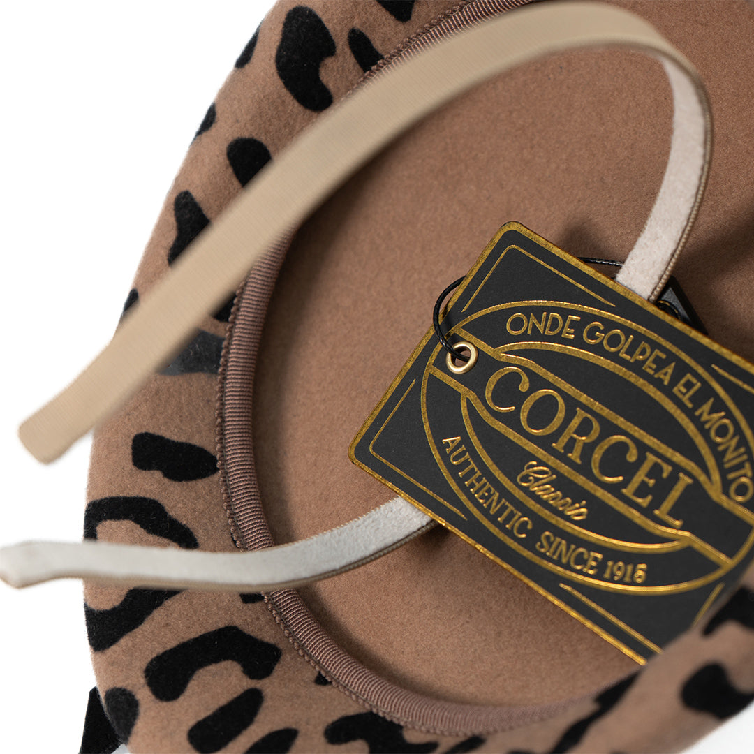 TOCADO ANIMAL PRINT